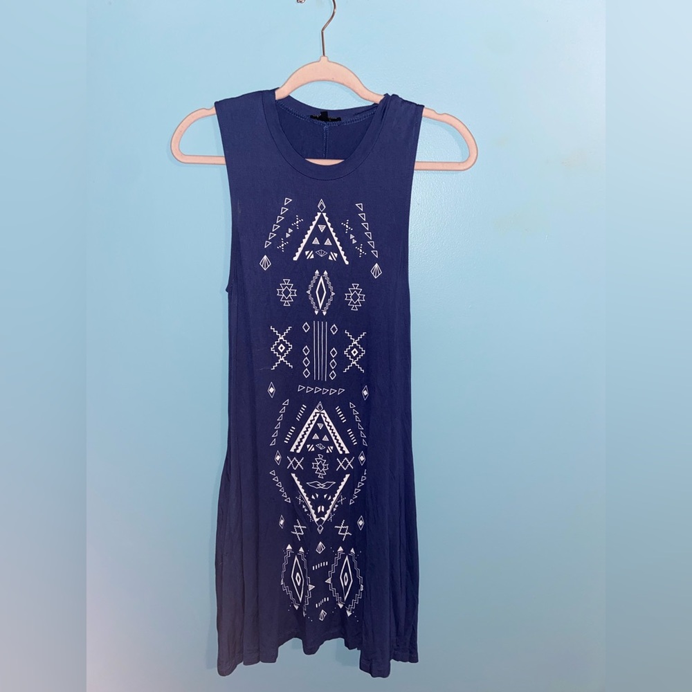 Navy medium dress